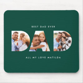 Mousepad Pai foto moderna tipografia