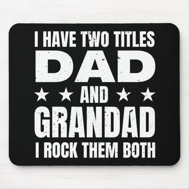 Mousepad Pai Grandad (Frente)