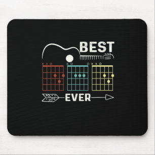 Mousepad Pai Guitarrista Melhor Nunca Aniversário