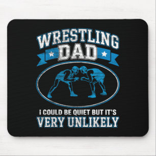 Mousepad Pai Lutador Engraçado Poderia Ficar Calado Mas Imp