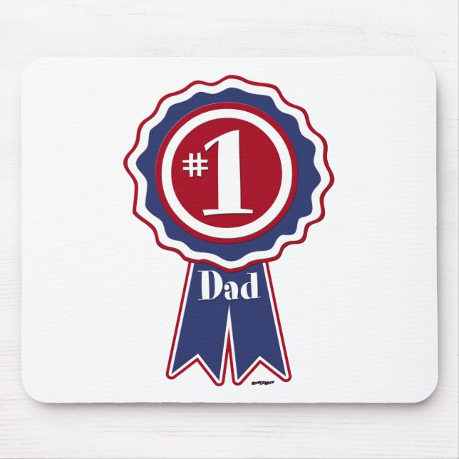Mousepad pai nº 1 - Dia de os pais feliz (Frente)