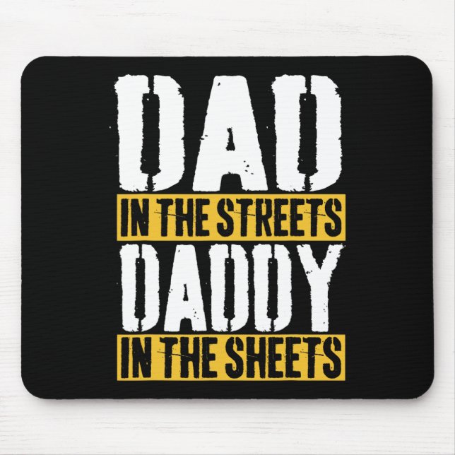 Mousepad Pai Nas Ruas Papai Nas Folhas Dia Dos Pais (Frente)