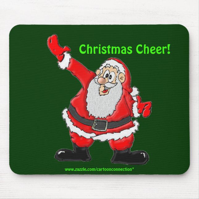 Mousepad Pai Natal, presentes de Natal (Frente)