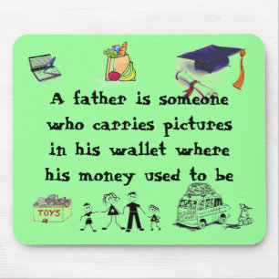 Mousepad pai nenhum dinheiro