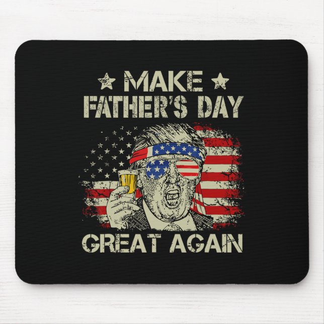 Mousepad Pai Novamente Excelente Ltsp Funny Donald Tru (Frente)