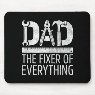 Mousepad Pai o consertador de tudo camisa homens faz-tudo