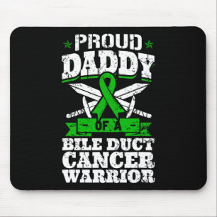 Mousepad Pai Orgulhoso De Um Guerreiro Cancer De Bíblia