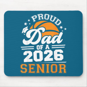 Mousepad Pai Orgulhoso Minimalista Basquete Senior 2026