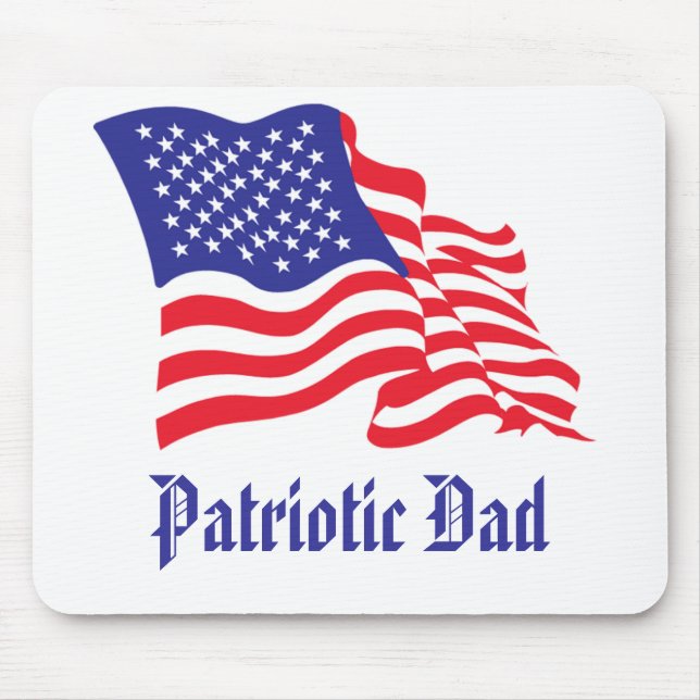 Mousepad Pai Patriótico (Frente)