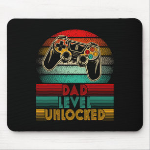 Mousepad Pai Retro Desbloqueado Novo Controle de Pai Dia do