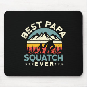 Mousepad Pai Sasquatch Pai Melhor Esquadrão Papá Nunca Pais