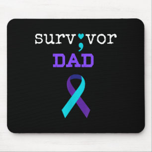 Mousepad Pai Sobrevivente - Presente de Ponto e Vírgula Pre