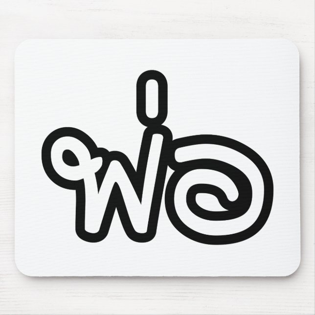 Mousepad Pai Tailandês - พ่อ / Phaw - Escritura da Língua T (Frente)