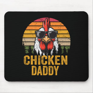 Mousepad Pai Vintage Rooster Para O Dia de os pais Farmante