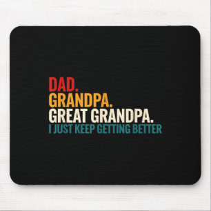 Mousepad Pai Vô Bisavô Dito Divertido - Pai Eu Apena