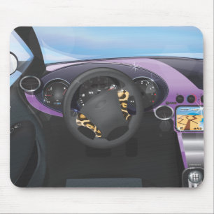 Mousepad Painel de Instrumentos de Automóveis Desportivos