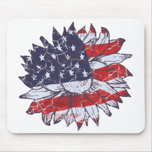 Mousepad Painel do Mouse com Sinalizador Flor