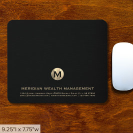 Mousepad Painel do Mouse do Planejador Financeiro do Monogr