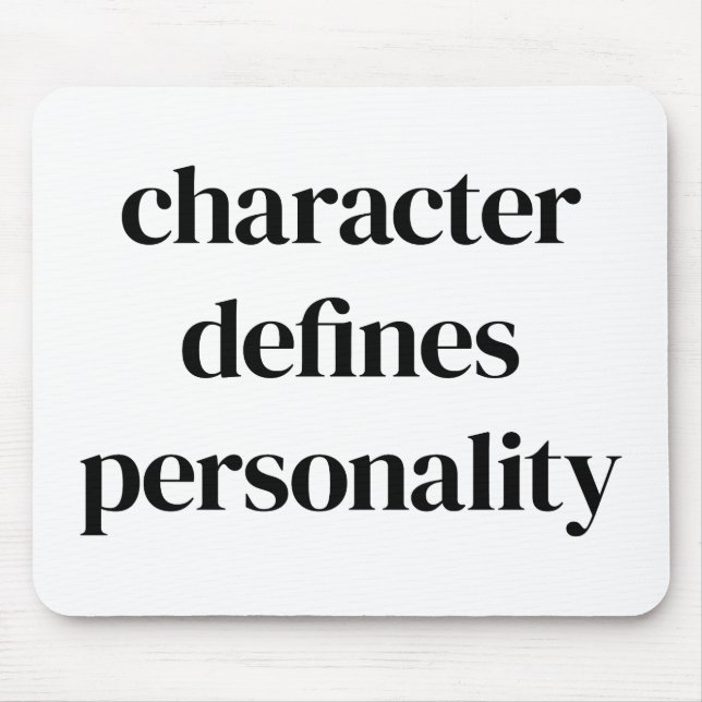 Mousepad Painel do Rato de Caracteres (Frente)
