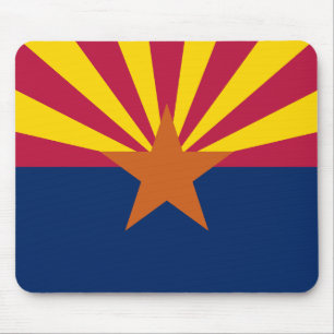 Mousepad Painel do Rato de Sinalizador do Estado da arizona