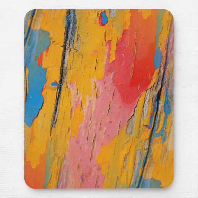 Mousepad Paint Splatter colorido (Frente)