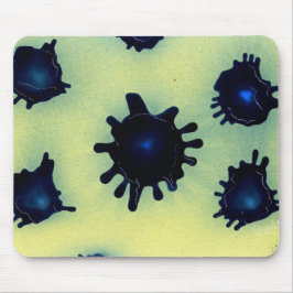 Mousepad Paint Splatter em Azul