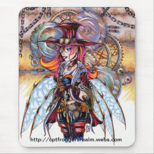 Mousepad País das fadas de Steampunk