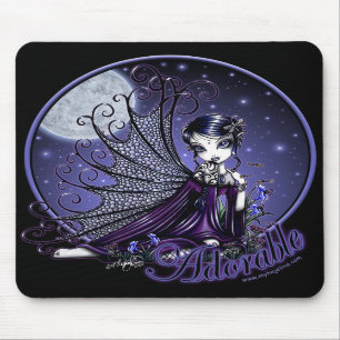 Mousepad País das fadas gótico da lua do Victorian de
