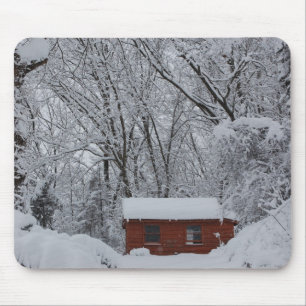 Mousepad País das maravilhas do inverno