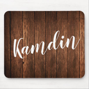 Mousepad País de madeira personalizado do celeiro do tapet