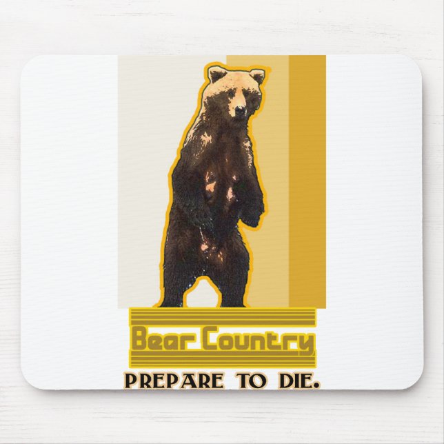 Mousepad País do urso (Frente)