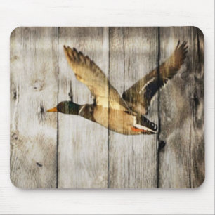 Mousepad País ocidental de madeira do celeiro rústico que