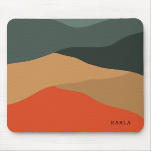 Mousepad paisagem abstrato