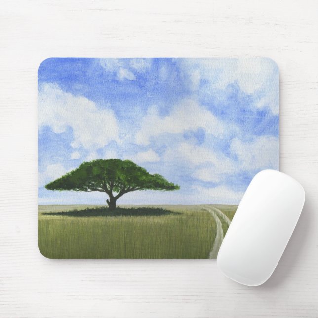 Mousepad Paisagem Africana (Com mouse)