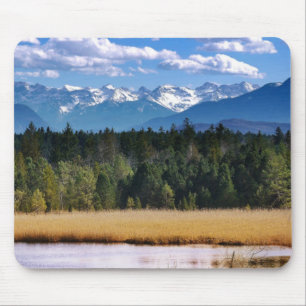 Mousepad Paisagem Alpina das Montanhas Cênicas