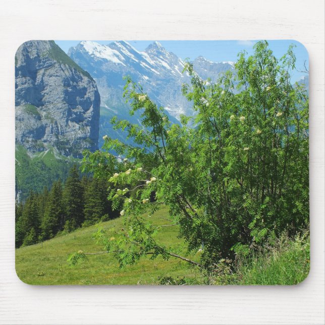 Mousepad Paisagem alpina na Suiça (Frente)