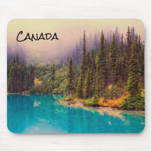 Mousepad Paisagem Cêntica do Norte Rustic Canadá