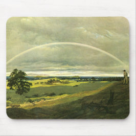 Mousepad Paisagem com arco-íris (por Caspar David Friedrich
