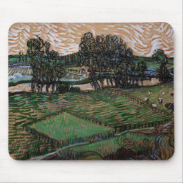 Mousepad Paisagem com Ponte sobre o Oise (van Gogh)