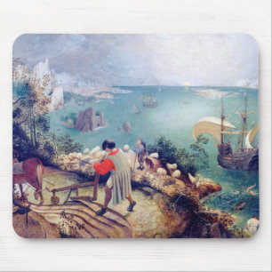 Mousepad Paisagem com queda de Ícaro, Pieter Bruegel