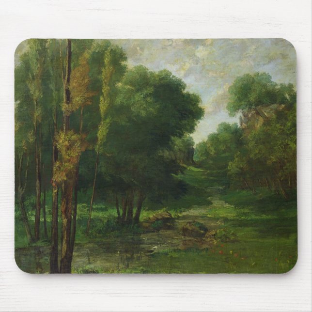 Mousepad Paisagem da floresta, 1864 (Frente)