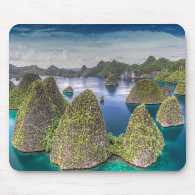 Mousepad Paisagem da Ilha Wayag, Indonésia (Frente)