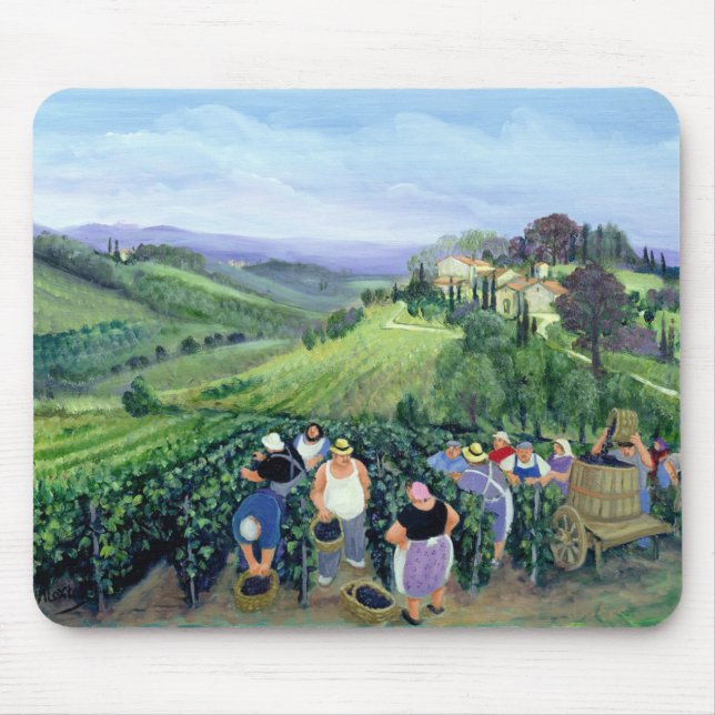 Mousepad Paisagem de Chianti (Frente)