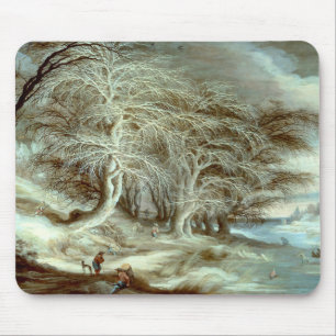 Mousepad Paisagem de inverno Gijsbrecht Leytens