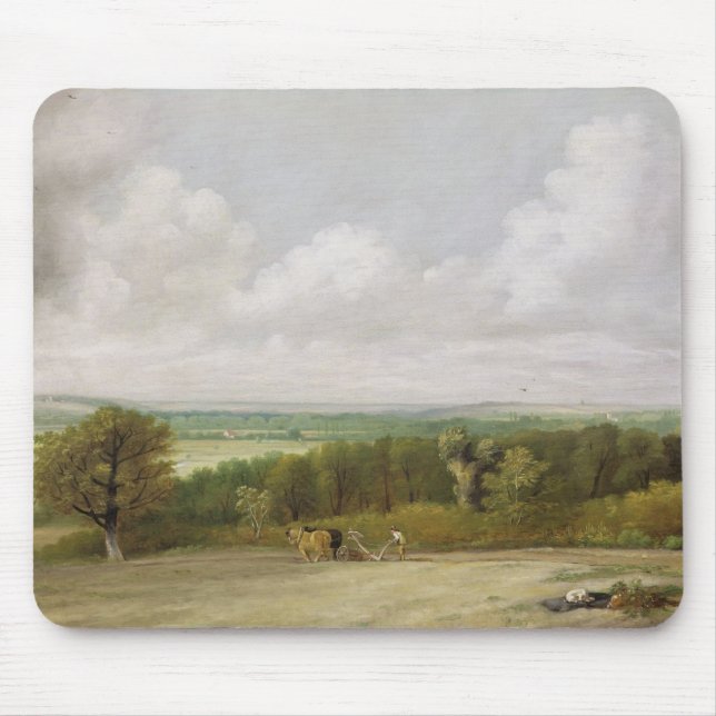 Mousepad Paisagem de John Constable |: Cena Ploughing em (Frente)
