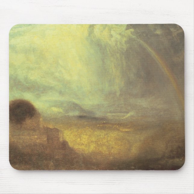 Mousepad Paisagem de Joseph Mallord William Turner | com um (Frente)