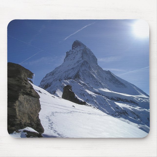 Mousepad Paisagem de Matterhorn (Frente)