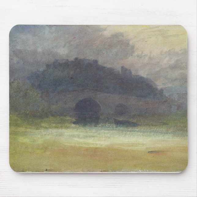Mousepad Paisagem de nivelamento de Joseph Mallord William (Frente)