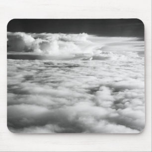 Mousepad Paisagem de nuvens sinistra ao nascer do sol. 2