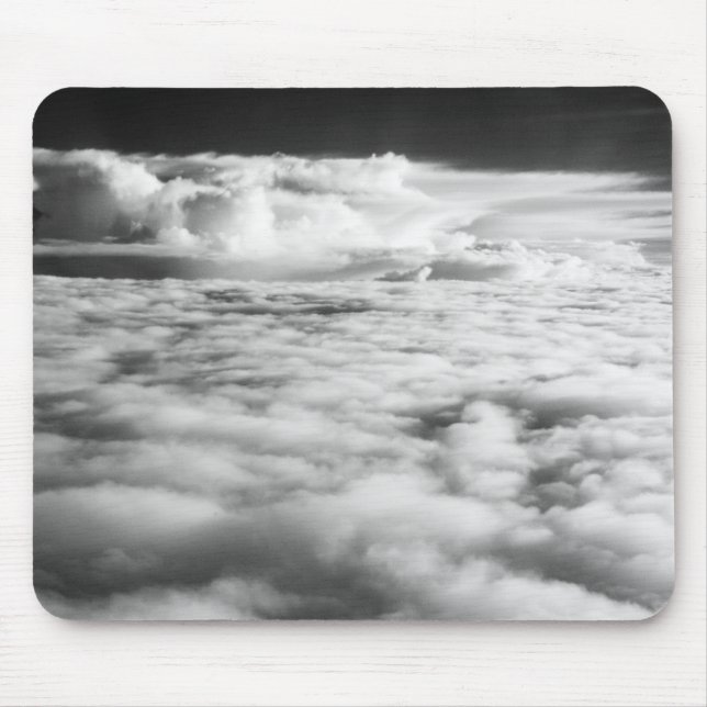 Mousepad Paisagem de nuvens sinistra ao nascer do sol. 2 (Frente)